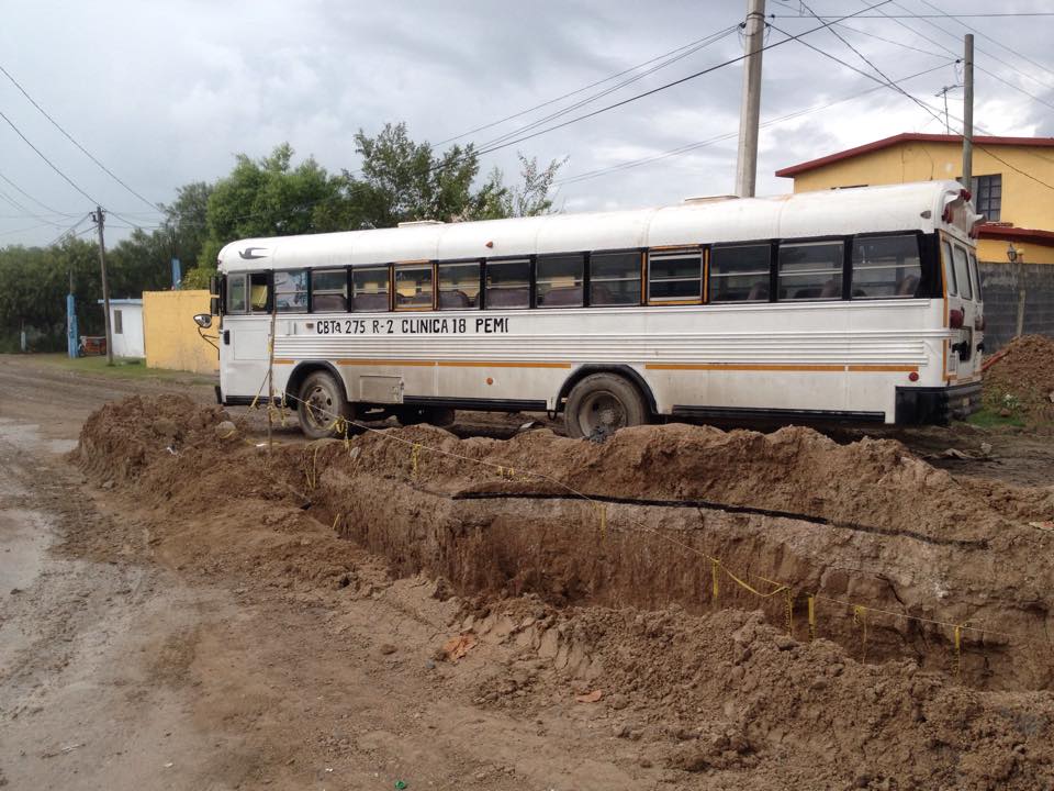 Rutas en malas condiciones