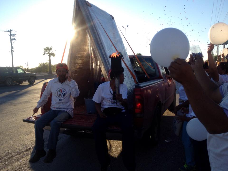 Llega Antorcha por la paz a Reynosa