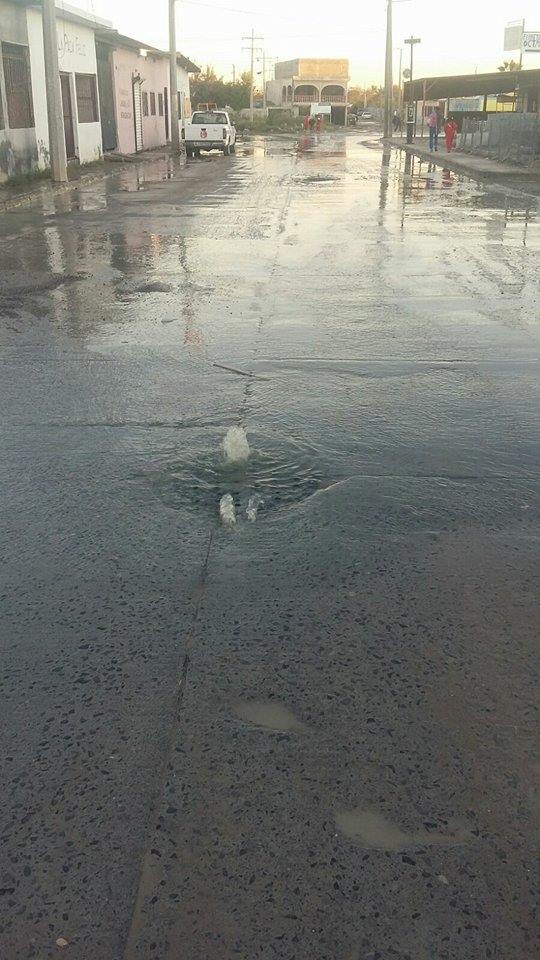 Siguen Fugas de aguas negras
