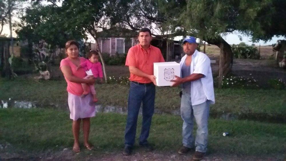 Rogelio al pendiente de familias afectadas por contingencia