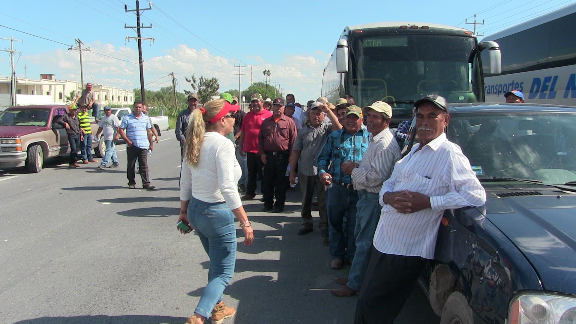 Cierran Carretera Río Bravo-Reynosa