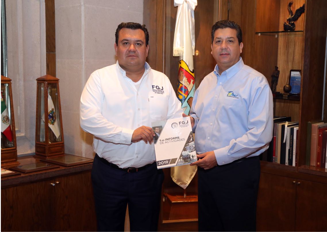 Entrega Fiscal General de Justicia Primer Informe de Actividades