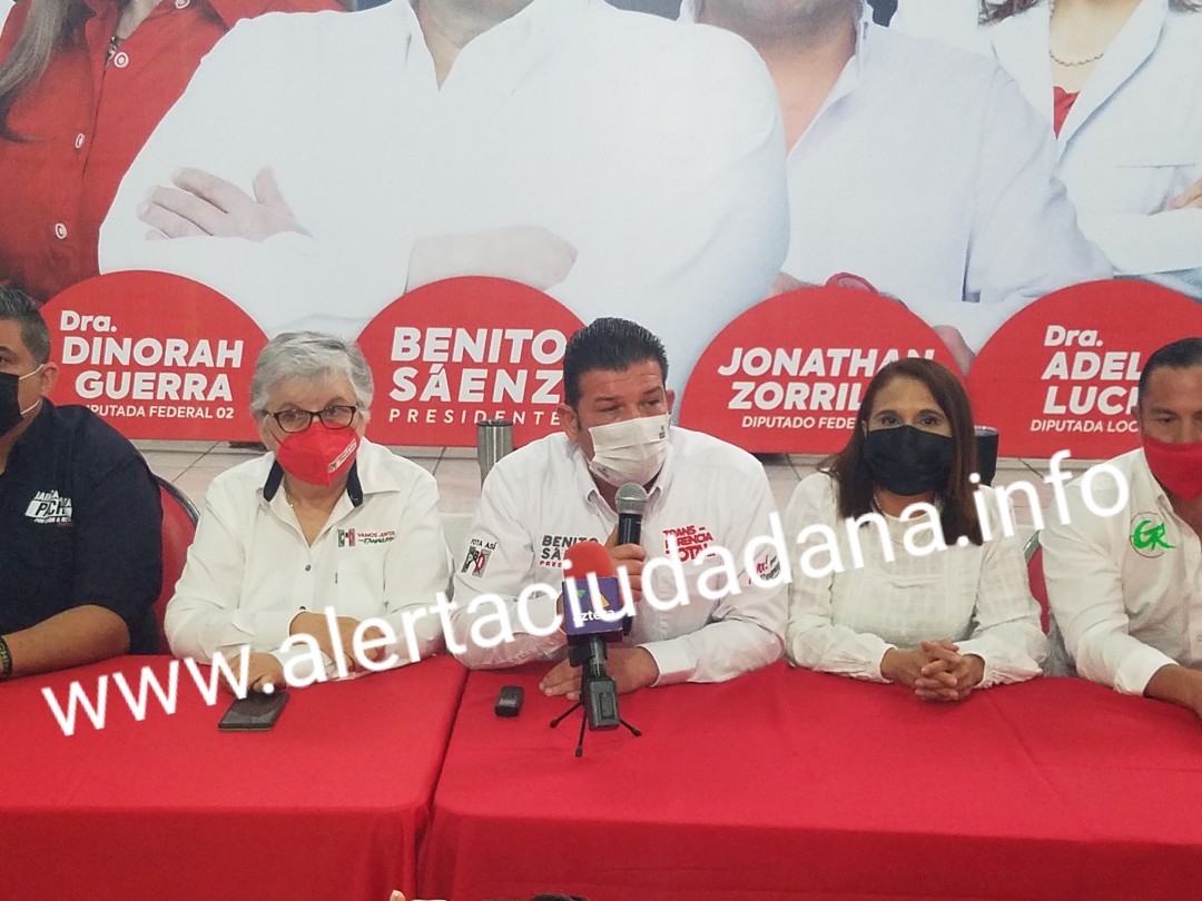 El PRI somos la mejor propuesta: Benito Sáenz