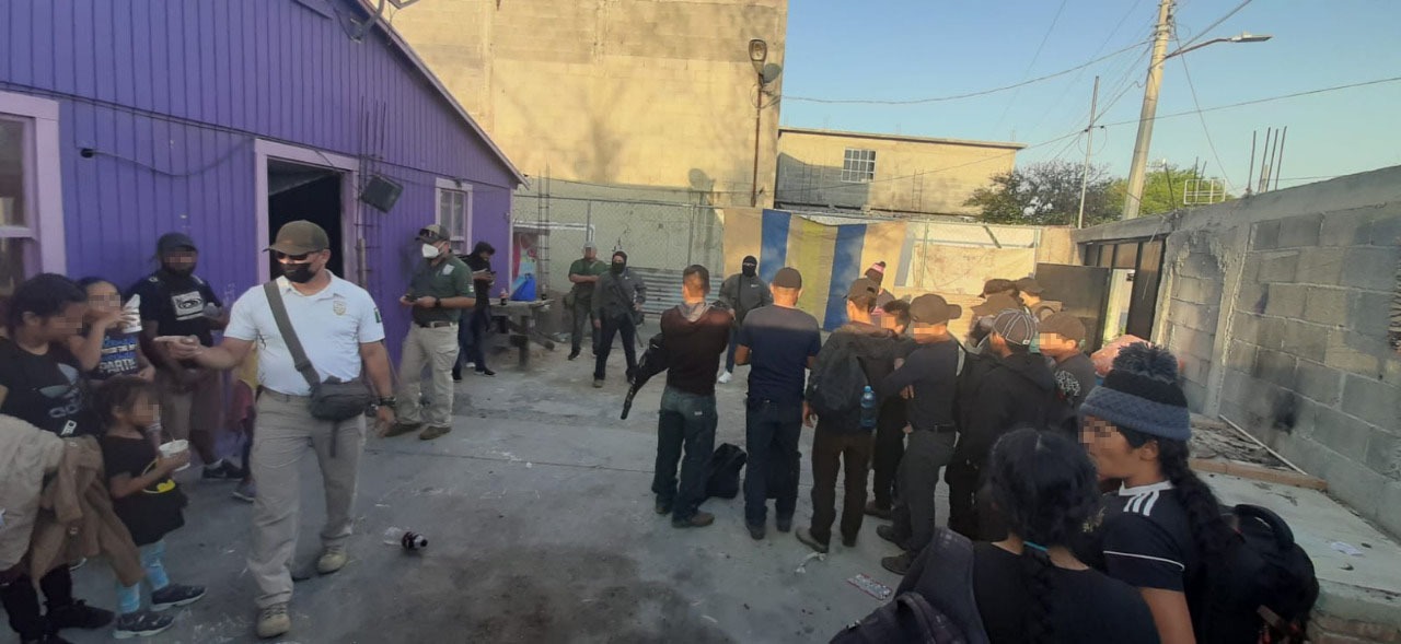 Rescatan a 25 secuestrados en Reynosa