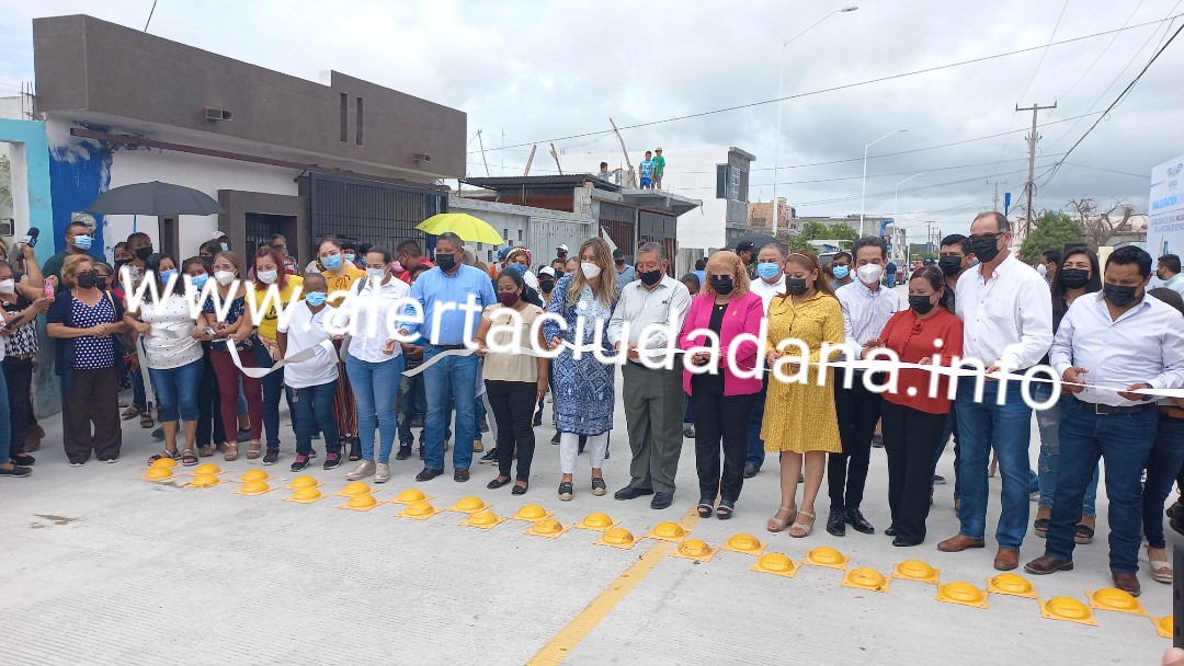 Inauguró Alcaldesa pavimentación esperada por 20 años en La Joya