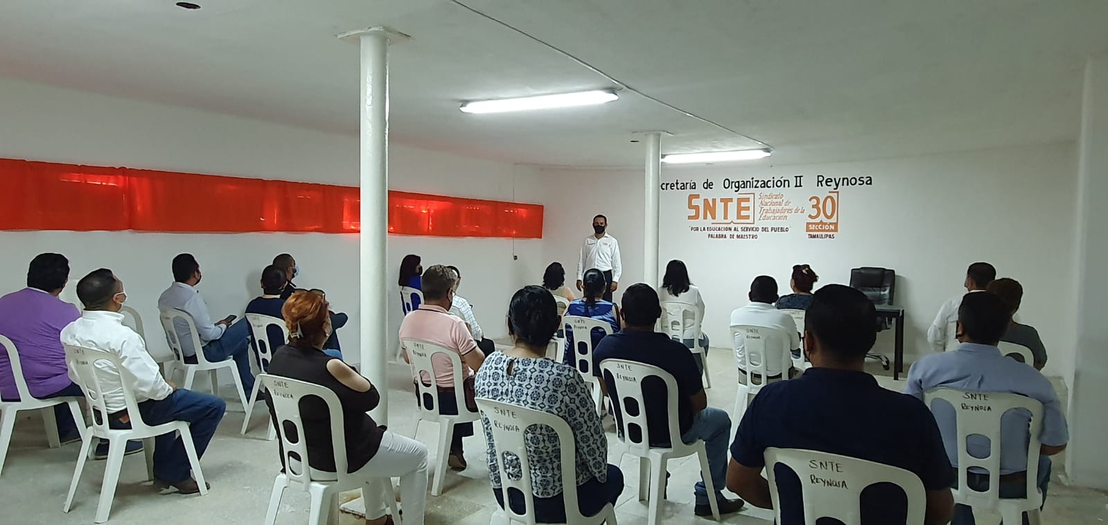 Retoma el Mtro. Jorge Acuña la batuta del SNTE en Reynosa