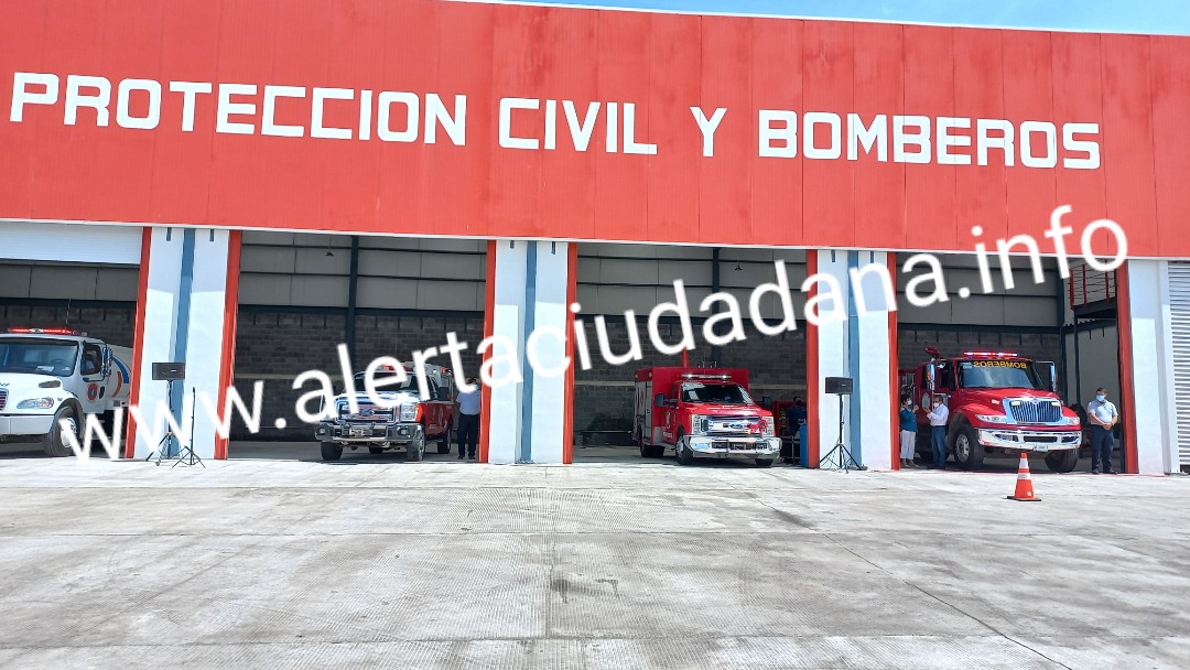 Inauguran cuartel de PC y Bomberos.