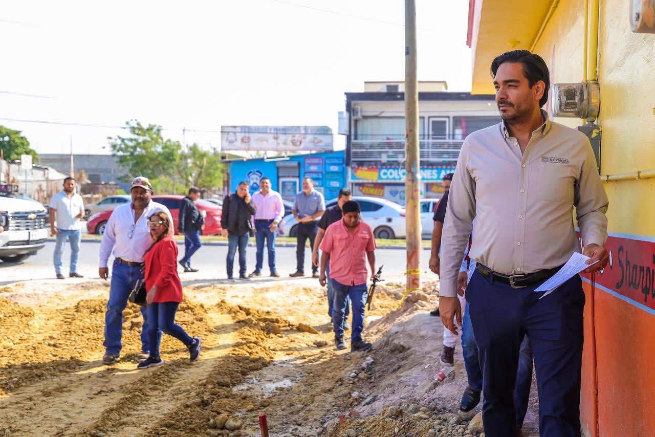 Transforma pavimentación hidráulica del Gobierno de Reynosa a la colonia Revolución Obrera