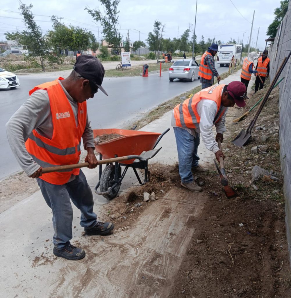 Desarrolla Gobierno de Reynosa mantenimiento preventivo de infraestructura por lluvias 