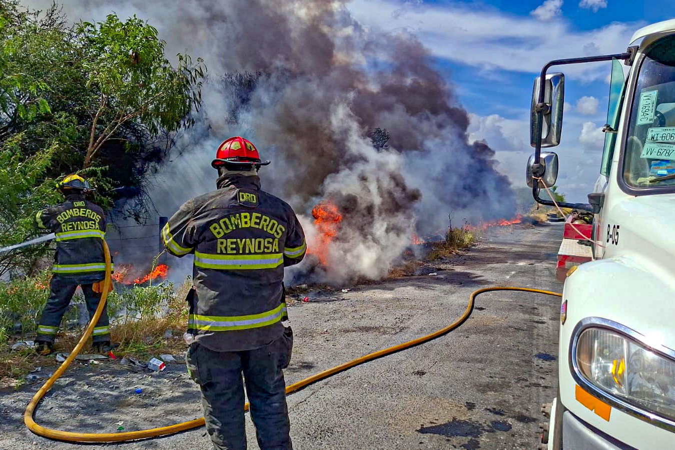 Exhorta PCyB a evitar incendios en Reynosa
