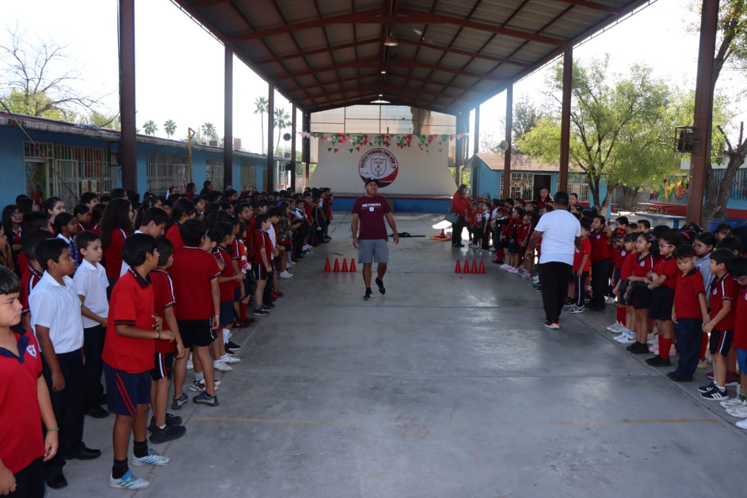 Impulsa Gobierno de Reynosa “Viernes Imparable” en la Escuela Ford 16