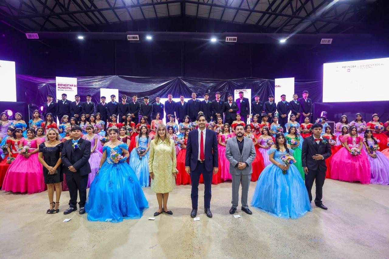¡Reynosa celebró el amor, los sueños y la esperanza: más de 90 corazones vivieron la magia de sus XV años 2026!